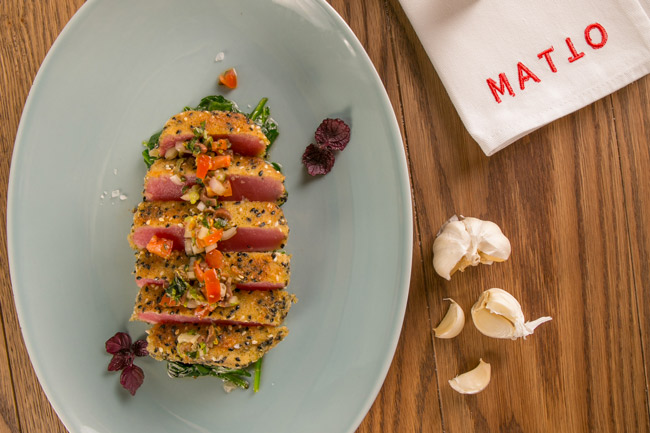 Un piatto del ristorante Matto a Dubai