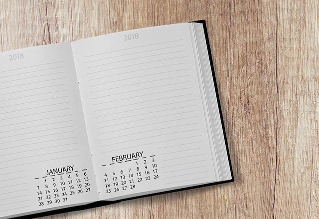 calendario agenda