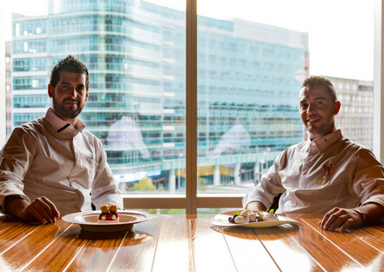 Angelo Mancuso e Giovanni Filomeno del ristorante The Stage di Milano