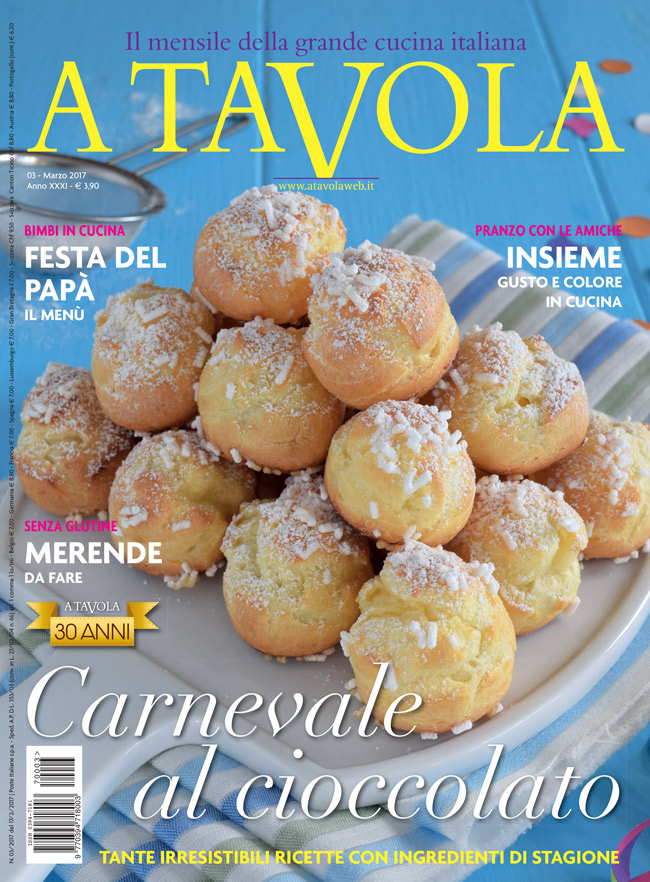 Copertina di A Tavola Marzo 2017