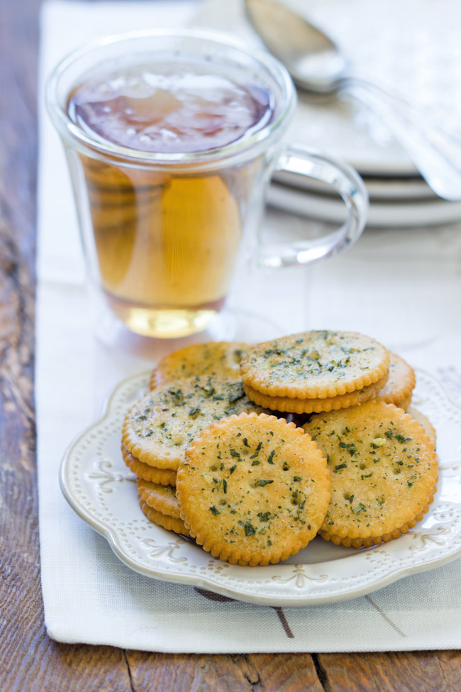 biscottini salati per il tè