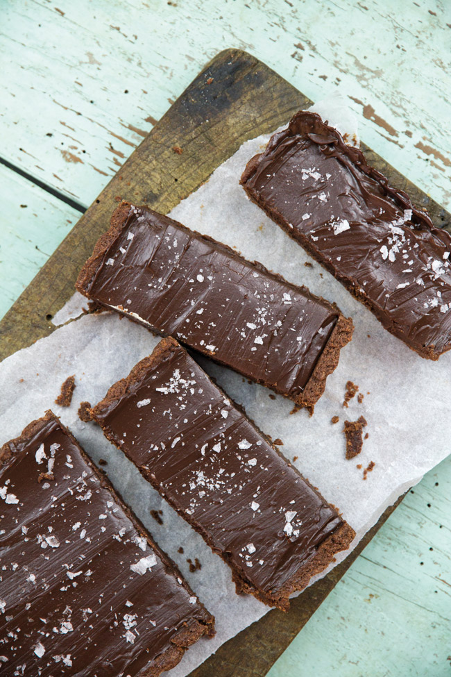 torta al cioccolato e sale