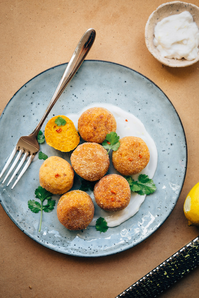 polpette di lenticchie rosse