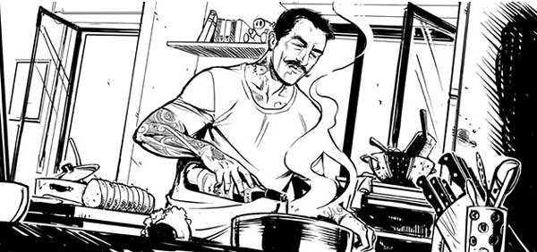 fumetti, chef Rubio, rizzoli blizzard, bah publishing, salani, food fighter,