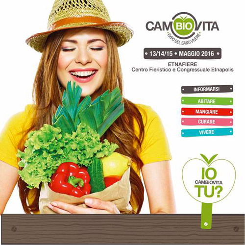 Fiera del benessere, manifestazione Cambiovita Expo che si tiene a Catania